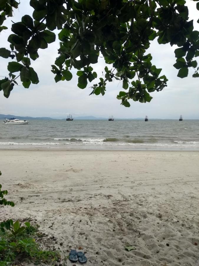 Apartmán Apto Na Praia De 1 Dormitorio Com Vista Pro Mar A Poucos Passos Da Areia Florianópolis Exteriér fotografie